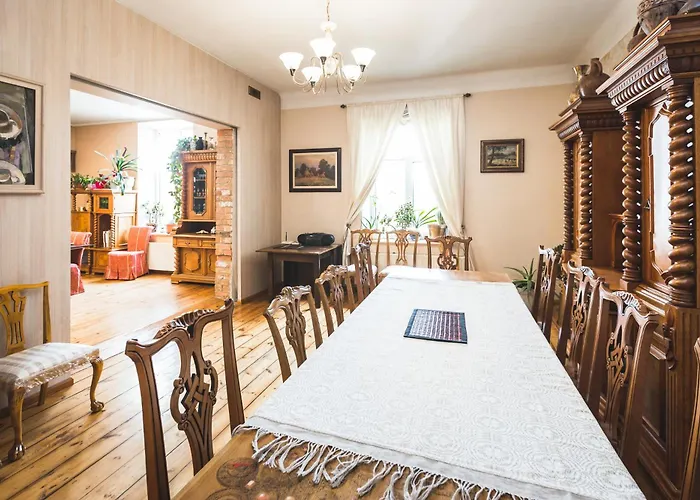 Classical Large On Alberta Street, Free Locked Parking Riga