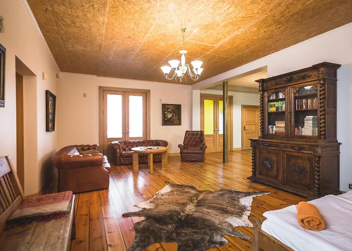 Classical Large On Alberta Street, Free Locked Parking Riga